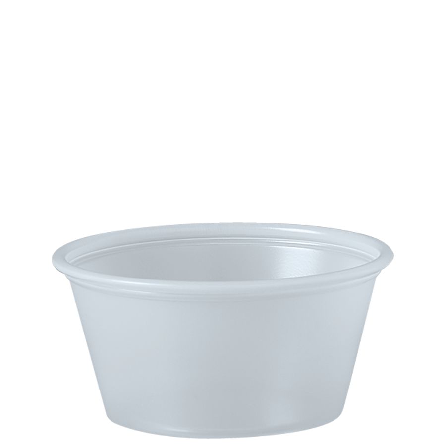 P200N 2oz PS Portion Containers - 2500(10/250)