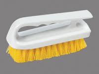 HB00025IR Yellow 6&quot; Iron
Style Hand Brush - 1