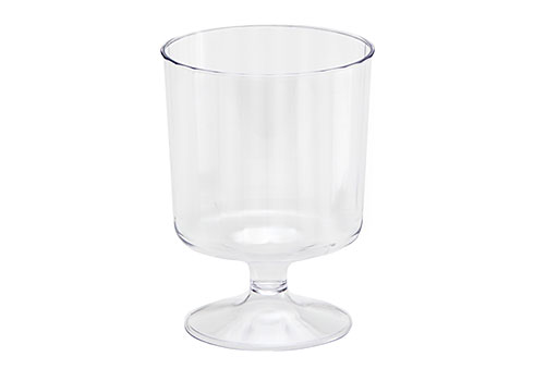 2208 Clear 8oz. Pedestal Wine  Glass(1-pc) - 240 (24/10)