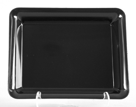 A1812BL CaterLine Black 18&quot; x
12&quot; Rectangle Serving Trays -
20