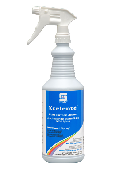 318603 Xcelente RTU
Multi-Surface Cleaner -
12(12/1qts.)