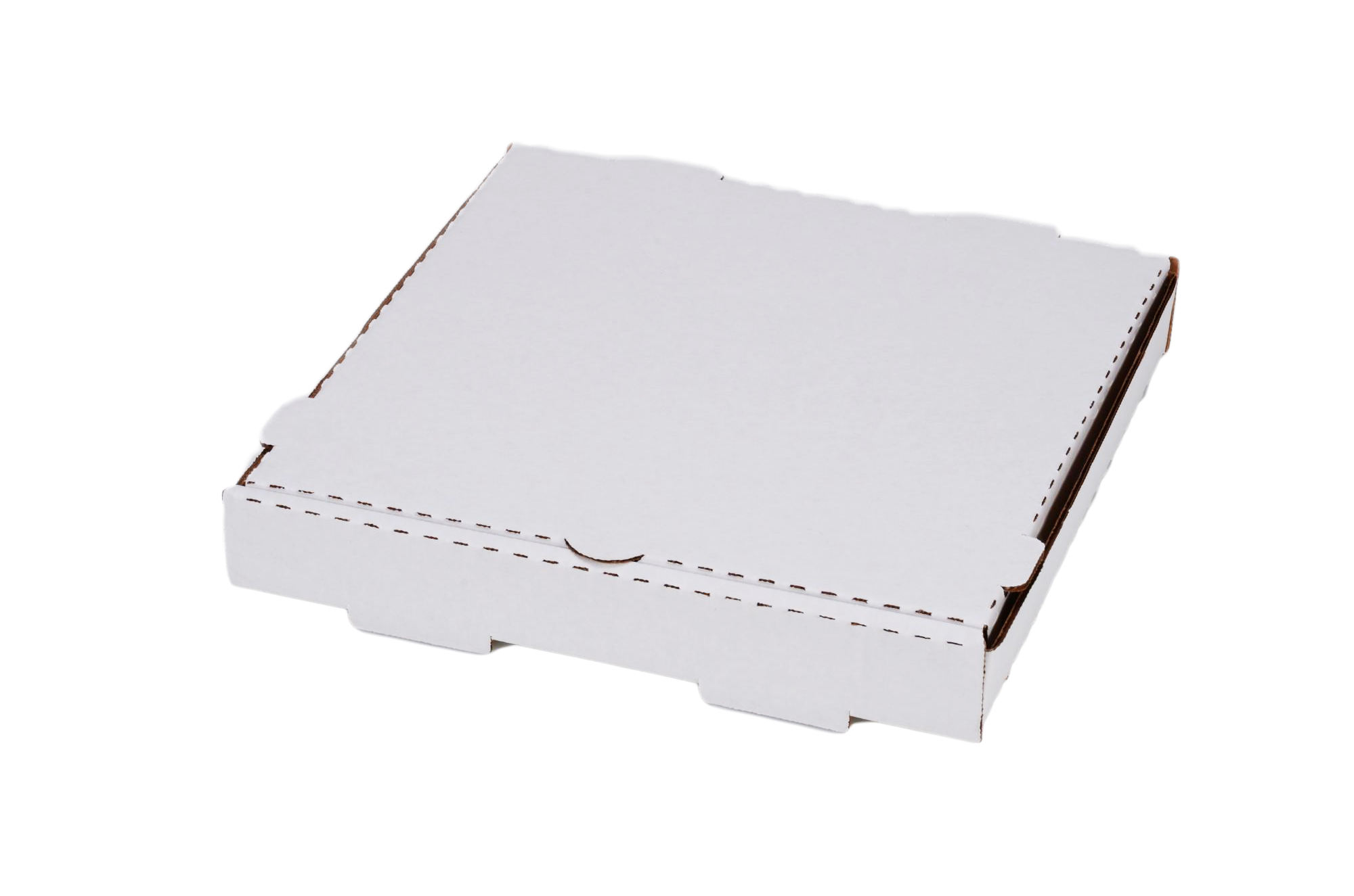 143153 White 12&quot; Corrugated 
Pizza Box - 50