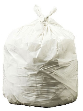 RST3036W White 30&quot;x36&quot; 
0.75Mil. 30gal. Can Liner - 
200