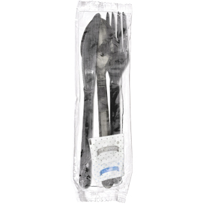 6KP505B Black Heavy  Weight Polypropylene Fork, 