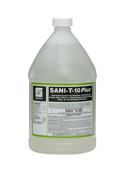 315904 Sani-T-10 Plus 
Sanitizer - 4(4/1 Gallon)