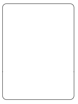 1827-B Hobart Ultima 3&quot; Blank Scale Labels - 14000(5/2800)