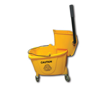 T01009SPW Value-Plus 35qt 
Sidepress Wringer &amp; Plastic 
Bucket Combo - 1