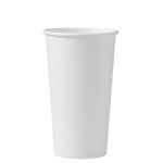 SWHC20PE White 20oz. Single 
Wall Paper Hot Cups - 
500(10/50)