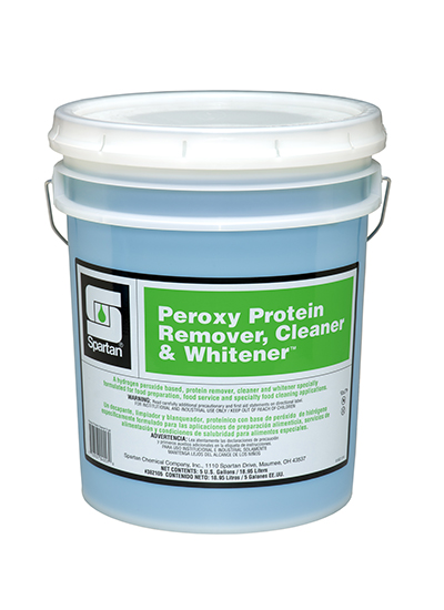 3821-05 Peroxide Protein
Remover, Cleaner, &amp; Whitener
- 1(5gal.)