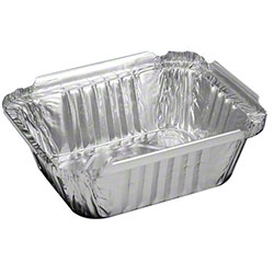 2059-30-1000 Aluminum 1 lb.
Oblong Containers (15 oz.) -
1000