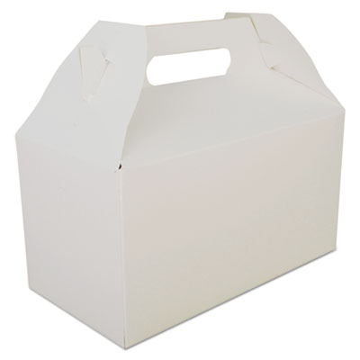 2707 White 9.5&quot; x 5&quot; x 5&quot;
Medium Auto Take Home Barn
Box - 125