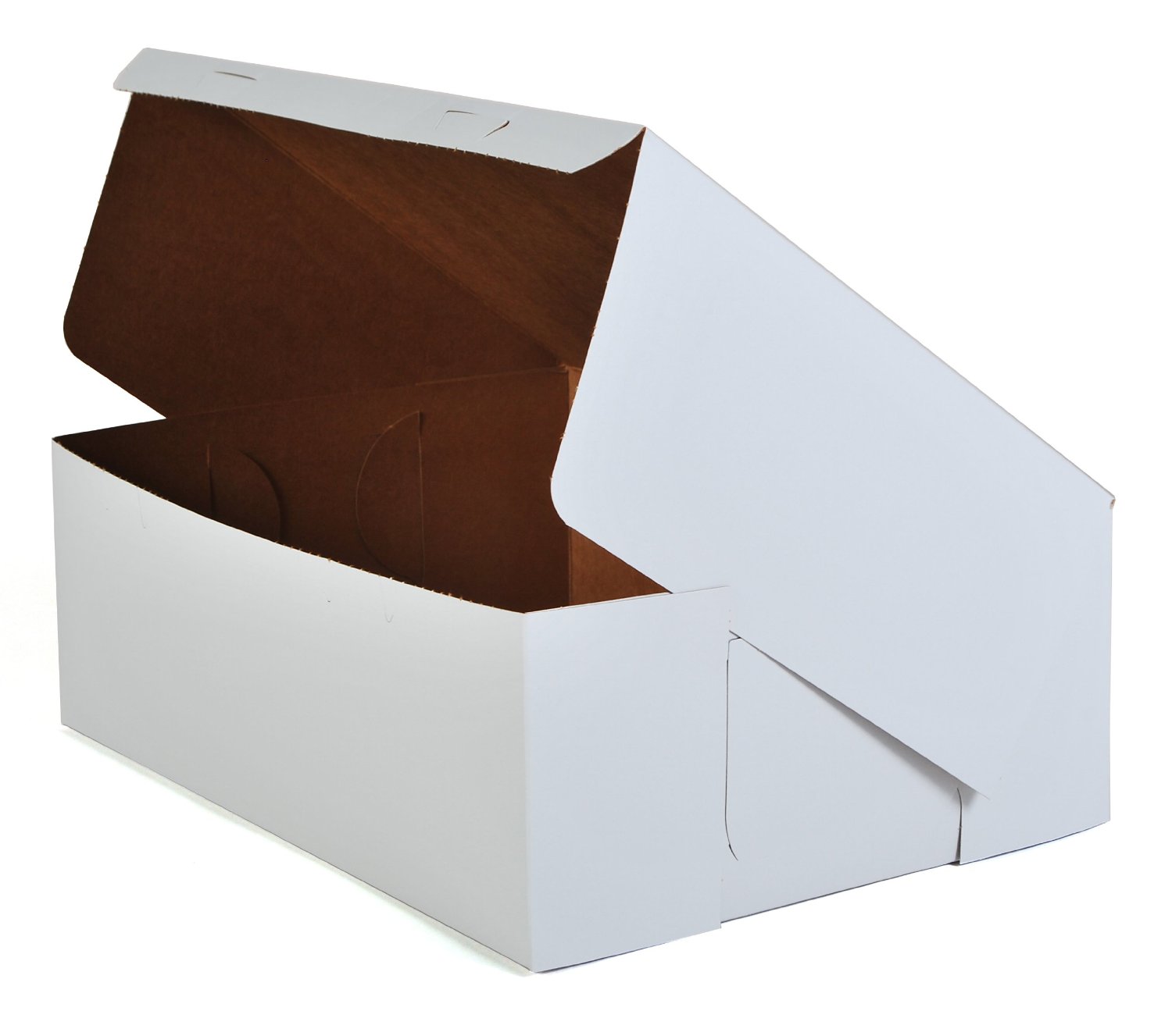 1005 White 14.5&quot; x 10.5&quot; x 5&quot; Bakery Box - 100