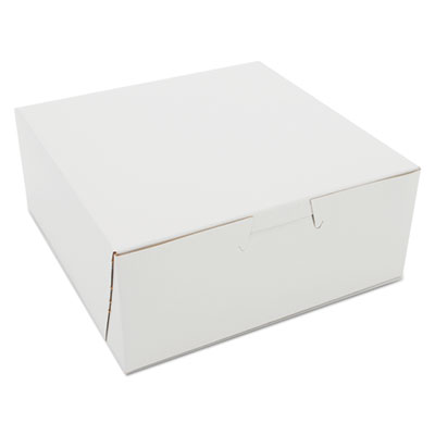 0901 White 6x6x2.5 Bakery Box - 250