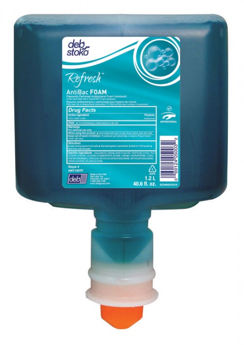 ANT120TF Antibacterial Foam
Wash (40530) - 3(3/1.2 Liter)