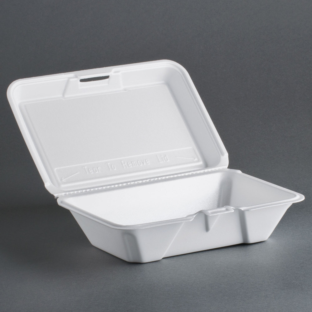 205HT1 1 Comp.9.3&quot;x6.4&quot;x2.9&quot;
All Purpose Rectangular Foam
Hinged Container - 200(2/100)