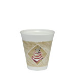 12X16G Cafe Gourmet II 12 oz.
Foam Cup - 1000(40/25)