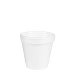 4J4 White 4 oz. Foam Cup -
1000(20/50)