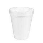 10J10 White 10 oz. Foam Cups -
1000(40/25)