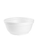 8B20 White 8 oz. Foam Bowls -
1000(20/50)