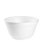 10B20 White 10 oz. Foam Bowl - 1000(20/50)