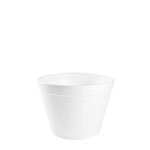 16MJ32 White 16 oz. Squat
Foam Containers - 500(20/25)