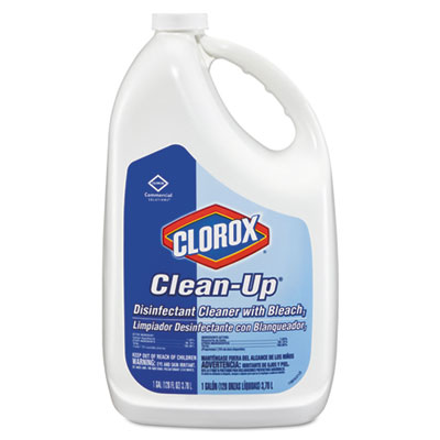 CLO35420CT Clorox Clean-Up
Disinfectant Cleaner with
Bleach - 4(4/1 Gal.)