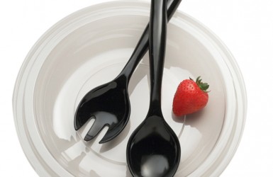 UBK72S/UBK72SPP Black 10&quot;  Serving Spoons - 72