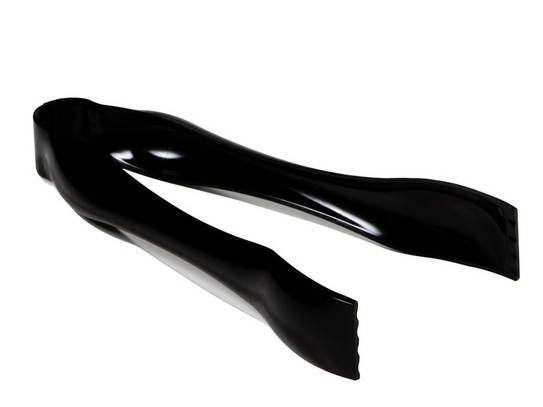 UBK72STNG Black Small 6&quot; Serving Tongs - 72