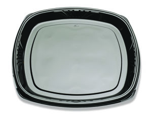 BP713-180-1 Black Forum 18&quot; Cater Tray - 60