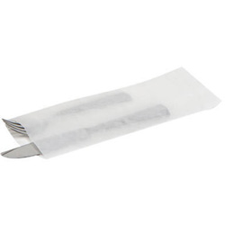 300039 Plain White Paper 2-  3/4&quot;x10&quot; SilverwareBags - 2000