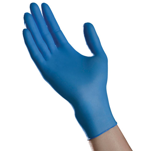 NSM400 AMBITEX Small Blue Nitrile Powder Free Exam