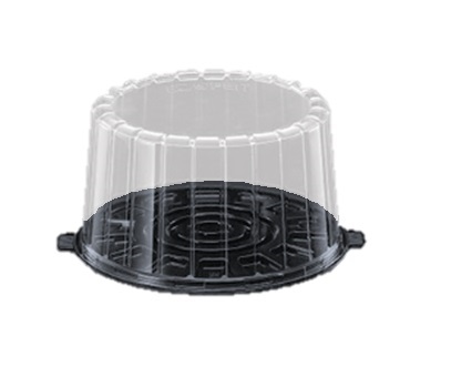 1008CL 8&quot; Double Layer Cake
Containers with Lid - 100