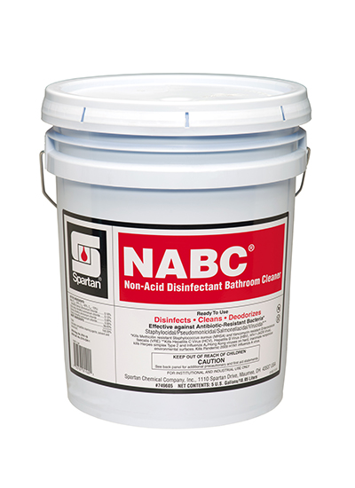 749605 NABC Non-Acid Bowl
Cleaner - 1(5 Gal.)