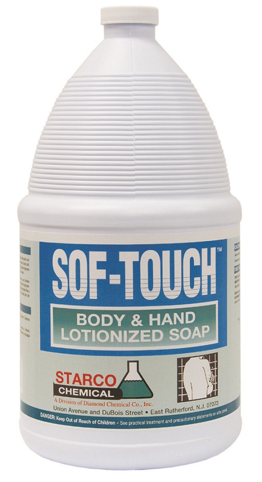 Starco Sof-Touch White
Body and Hand Soap - 4(4/1
Gal.)