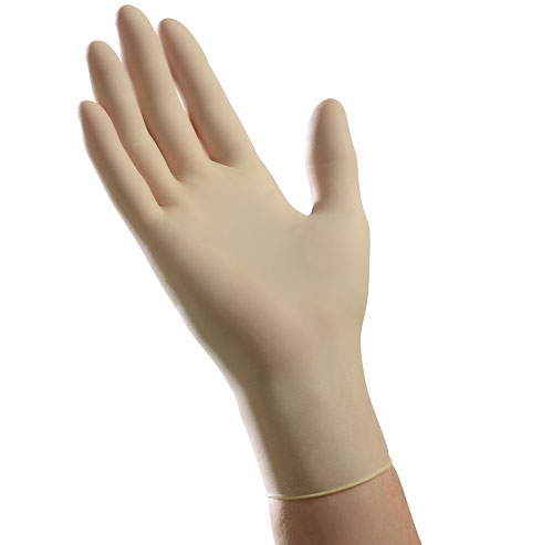 INDPFT103/LAT101M Medium  Powder Free Latex Gloves - 