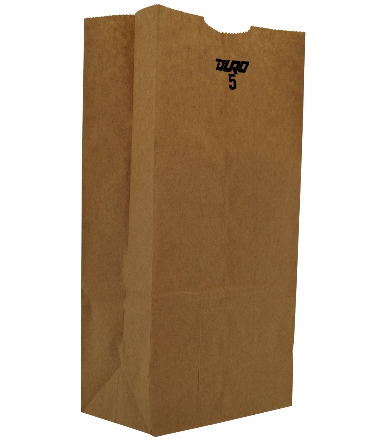 5#/18405 Natural 5.4&quot; x 3.25&quot; 
x 10.9&quot; Grocery Bags - 500