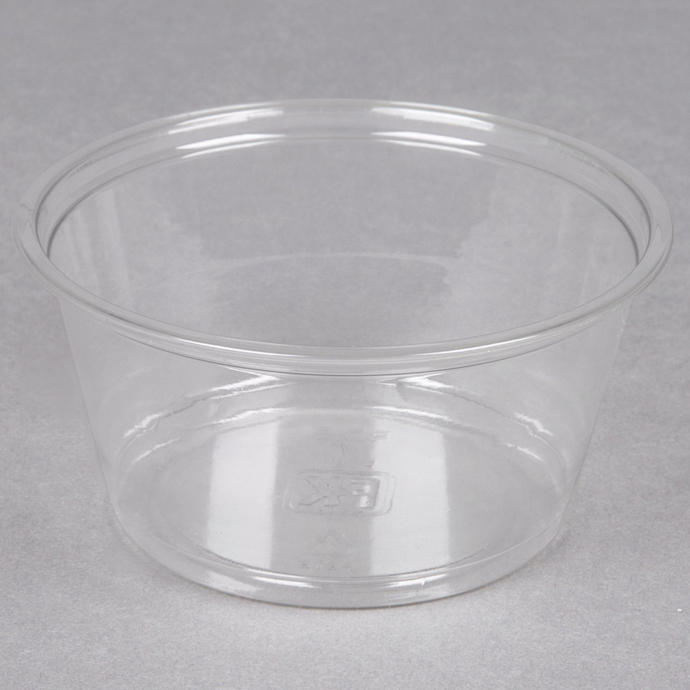 9501008 RD5 Alur Clear 5oz.
Round Containers - 1000(20/50)