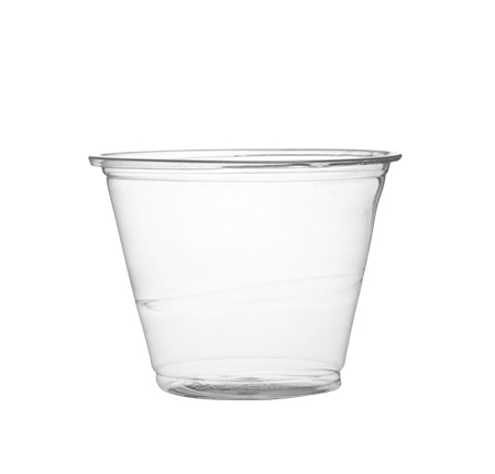 310992/APC9 Super Sips  Clear 9 oz. Squat PET Plastic 