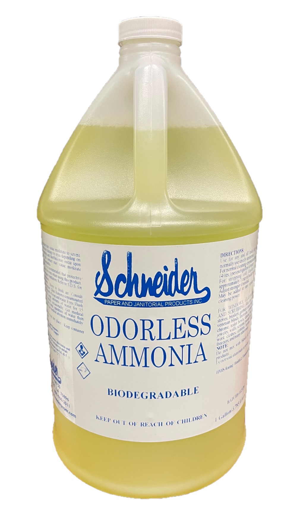 Odorless Ammonia All Purpose
Cleaner - 4(4/1Gal.)