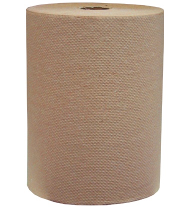 HWT123501K Natural Kraft 7.9&quot; 
x 350&#39; Roll Towels - 12 
(12/350&#39;)