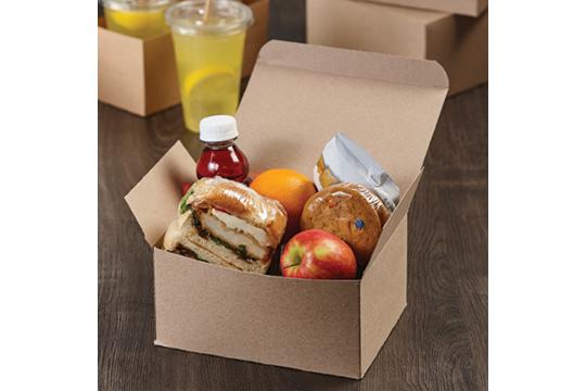 9620 Kraft Paperboard Lunch 
Box - 100