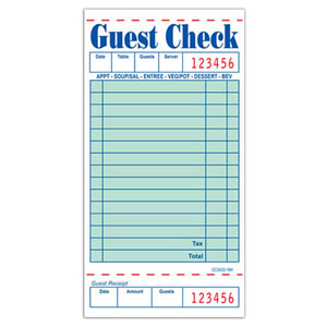 Guest Checks